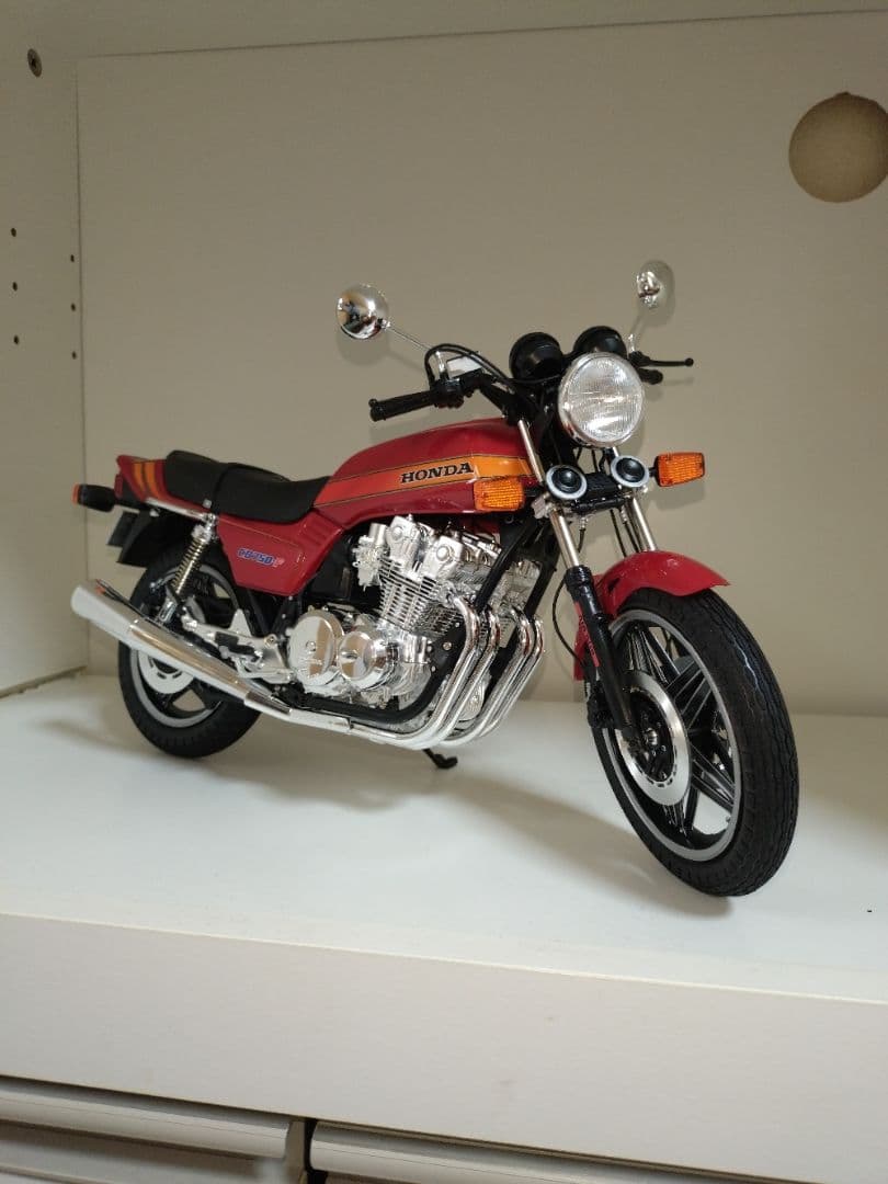 タミヤ1/6スケールホンダCB750Ｆプラモデル完成品