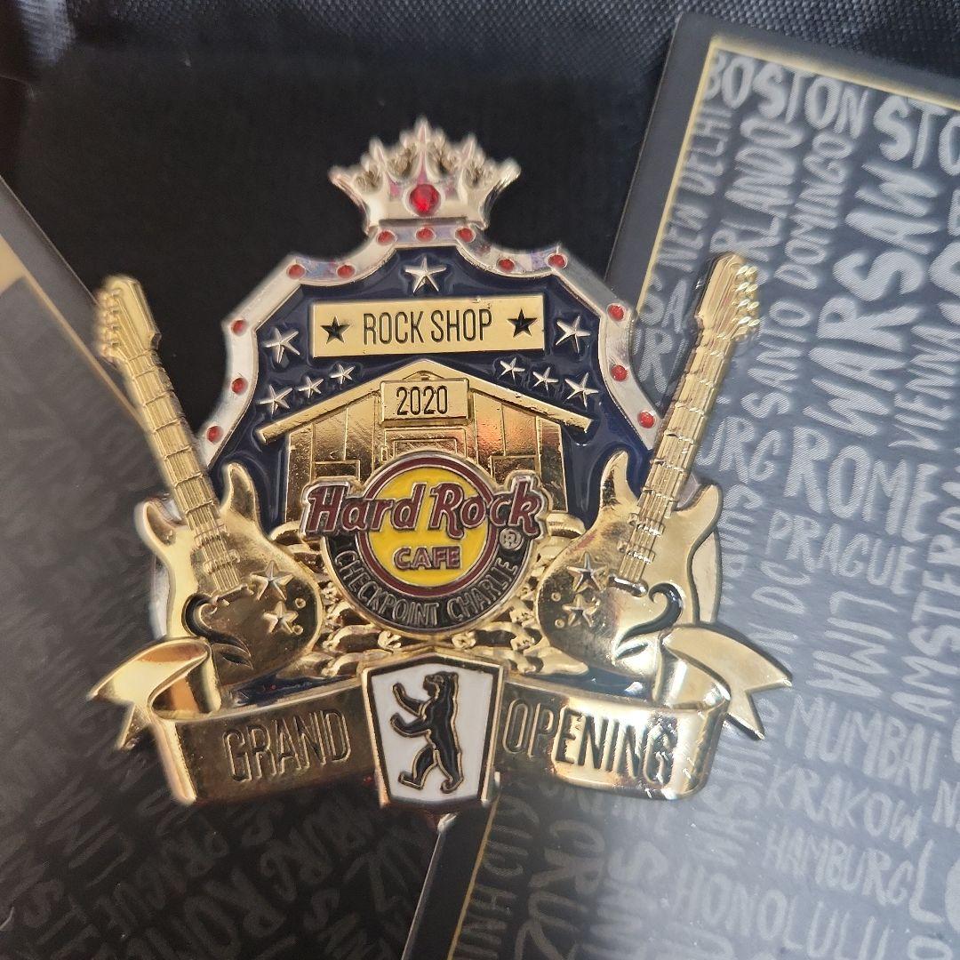 ハードロックカフェチェックポイントチャーリーグランドオープニングピン