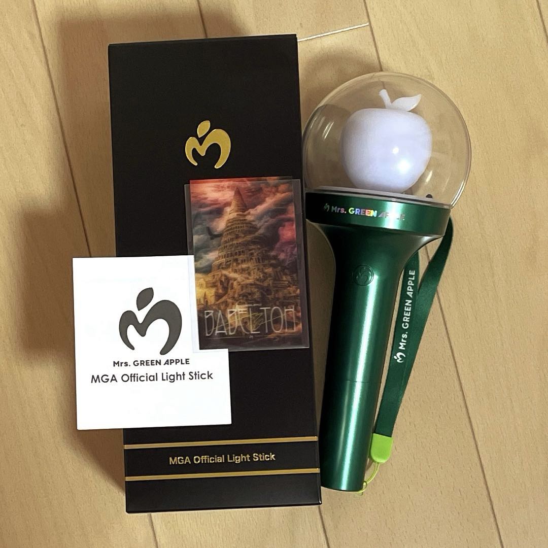 Mrs. GREEN APPLE 公式 ペンライト ライトスティック バベルの塔