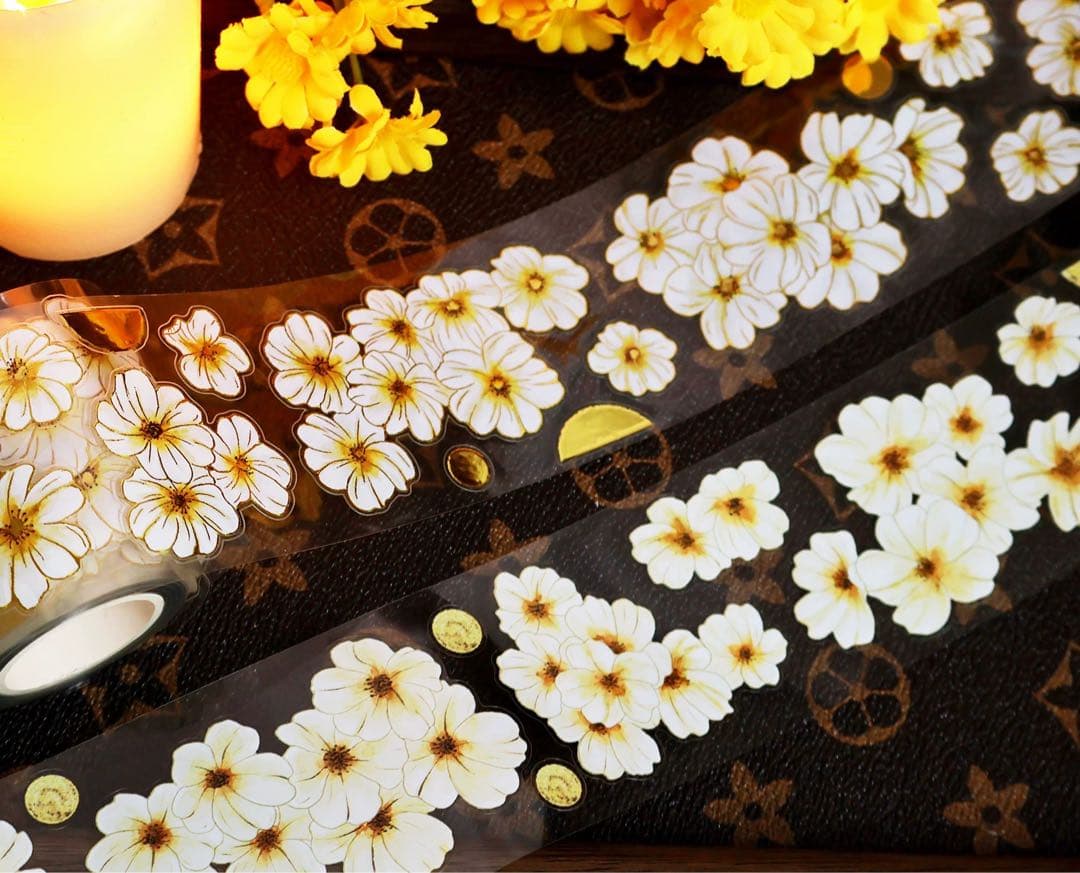 ⭐️SALE⭐️ 繁花文创《浅棠香》海外マスキングテープ　マステ 【2661】