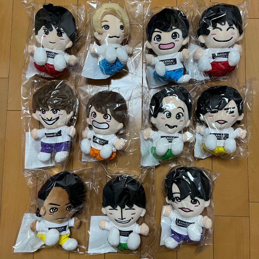 新品11体セット あけおめ ちびぬい Aぇ!group Lilかんさい はぴぬい