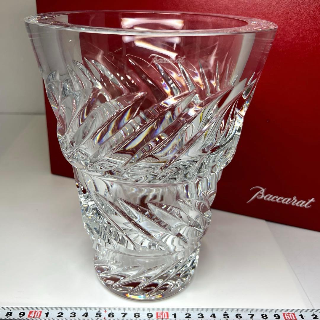 バカラ　トスカーナ　花瓶　共箱　高さ22.1㎝　東な7-0617⭐︎1F