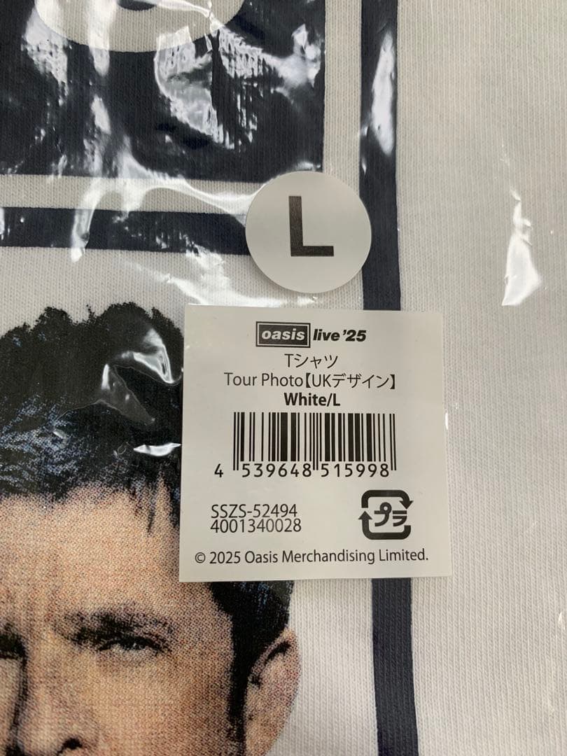 oasis live'25 Tシャツ Photo 【UKデザイン】 Lサイズ