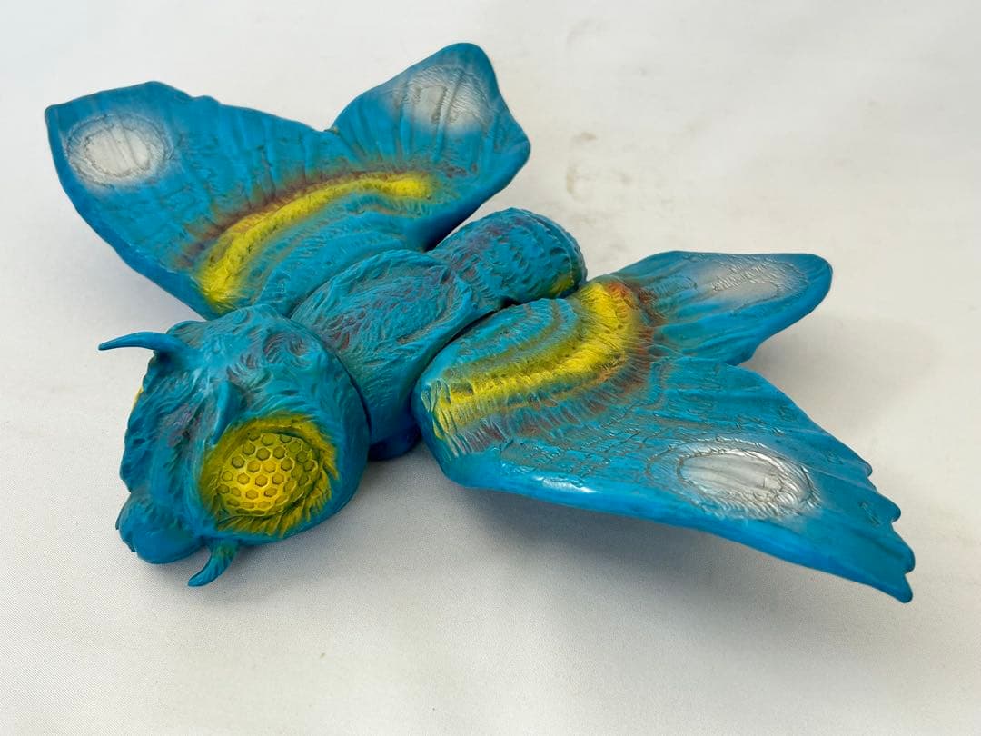 モスラ ソフビフィギュア 青色 ブルマァク復刻　バンダイ