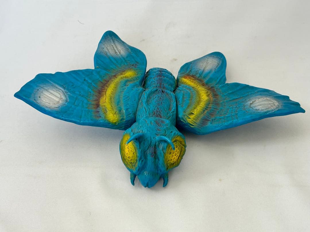 モスラ ソフビフィギュア 青色 ブルマァク復刻　バンダイ