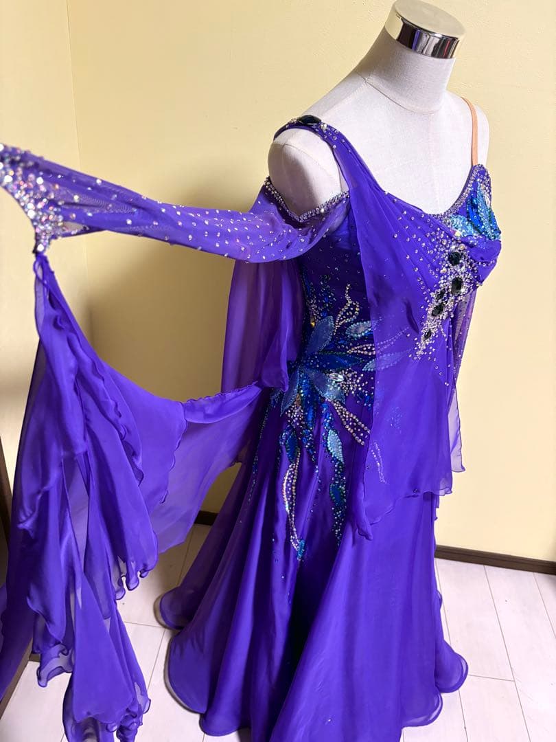 【最終お値下げ】白樺ドレス ✳︎社交ダンスドレス