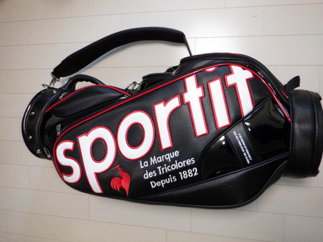 【美品】ルコックゴルフ大口径9.5型キャディバッグ　2023年モデル