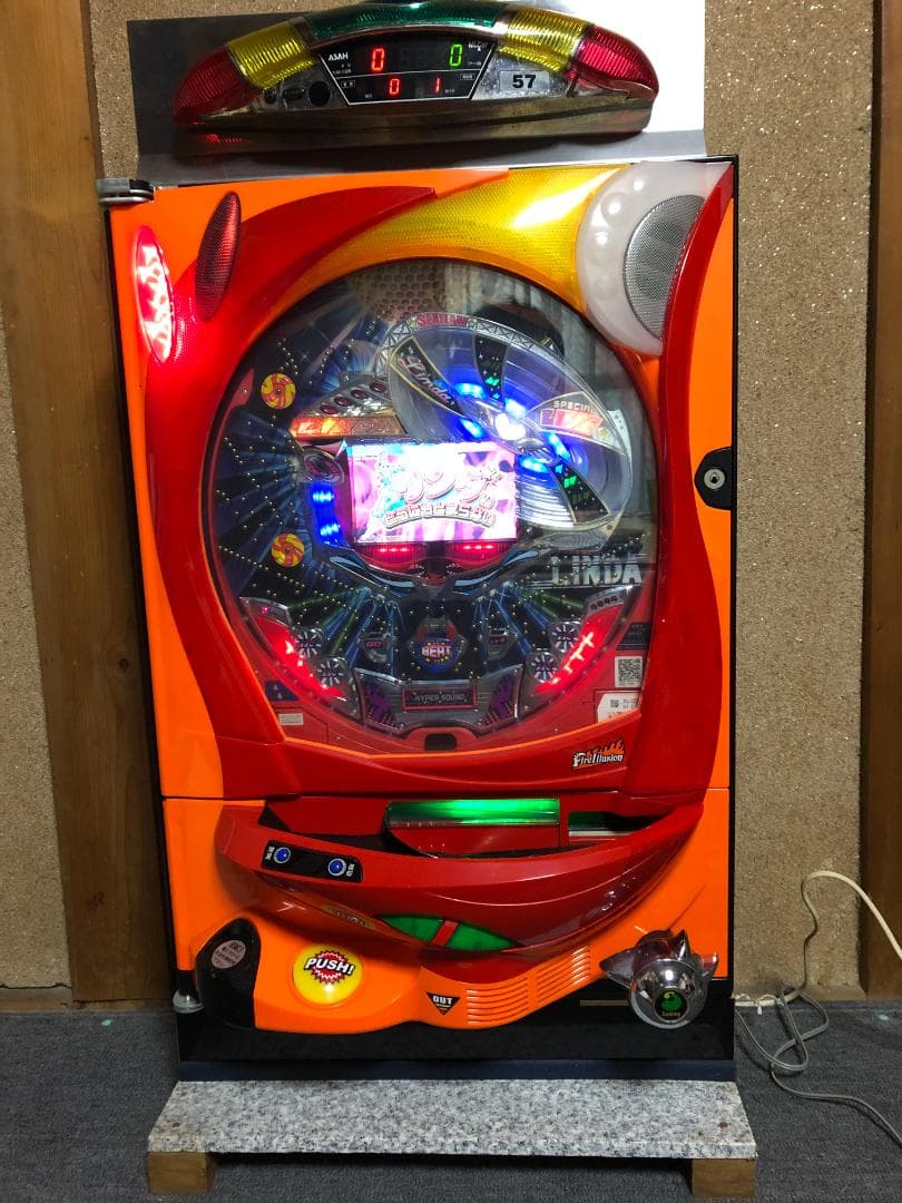 CRリンダのどうにもとまらないFN 中古実機美品 家庭電源 循環加工カウンター付