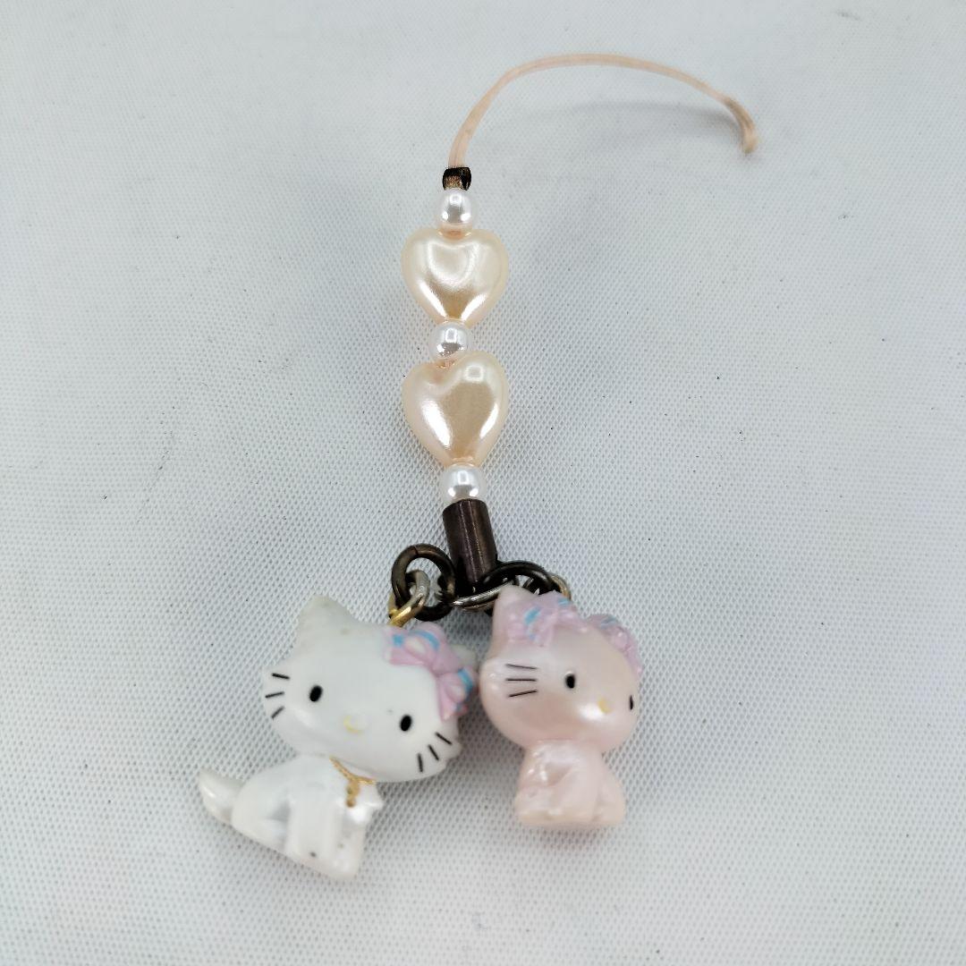 当時物 チャーミーキティ根付け ストラップ ハニーキュート ペア レア