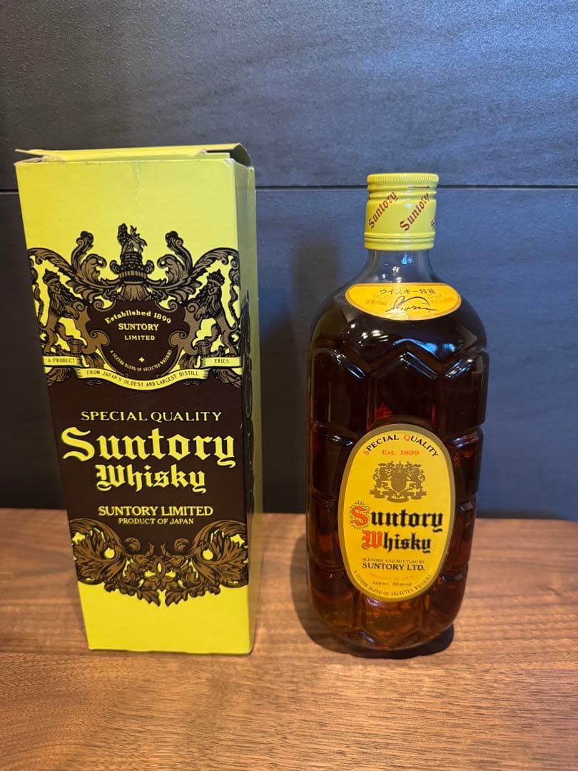 未開封　SUNTORY　LIMITED　WHISKY　角瓶