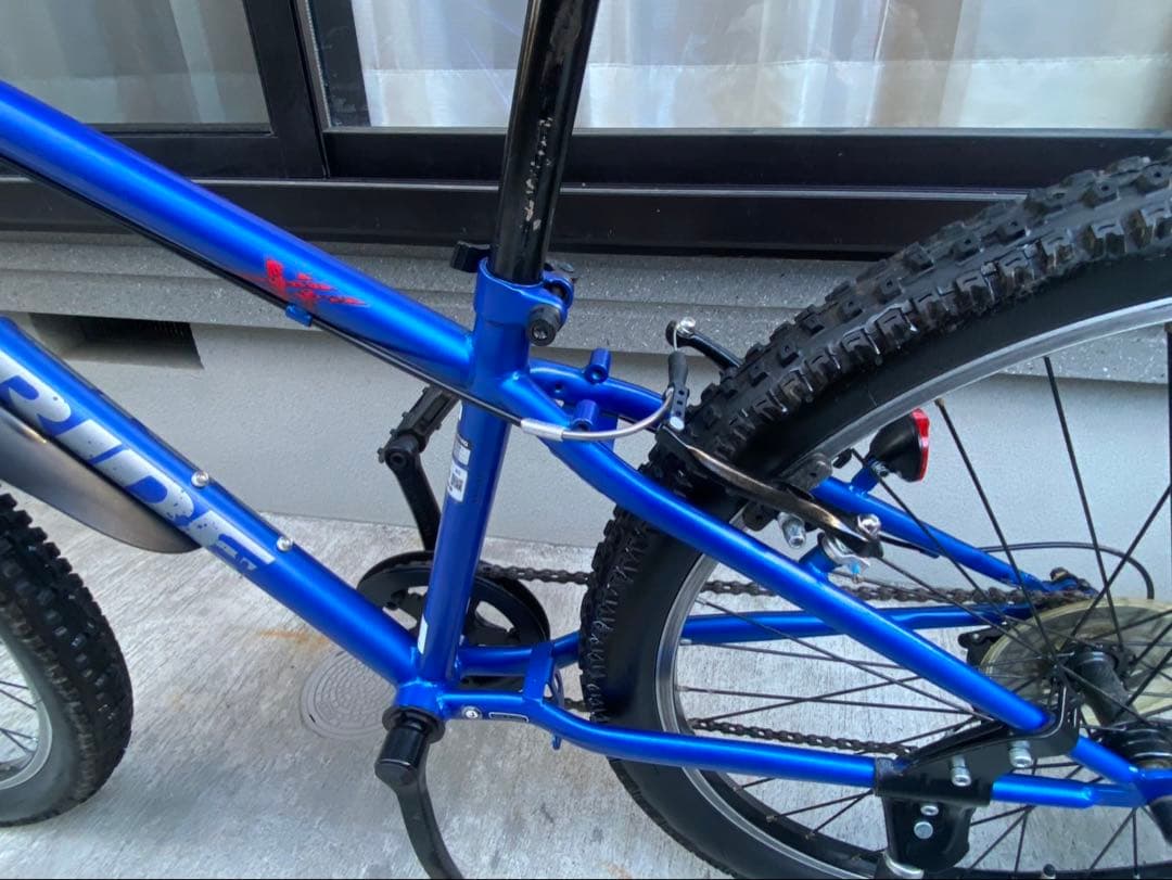 【引き取り限定】Asahi DRIED 26インチ 青色 6速ギア マウンテン