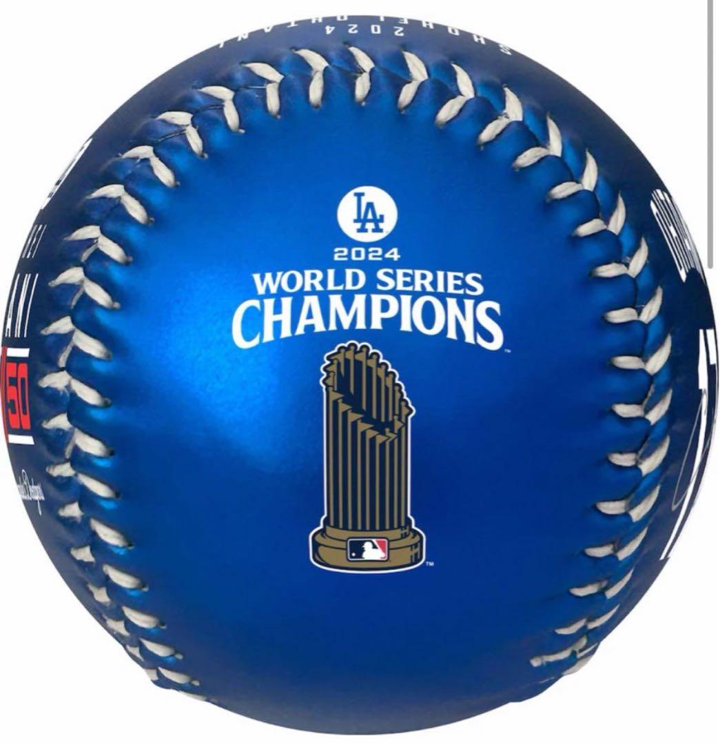 大谷翔平 2024年MVP50/50 限定 記念ボール ドジャース 正規品