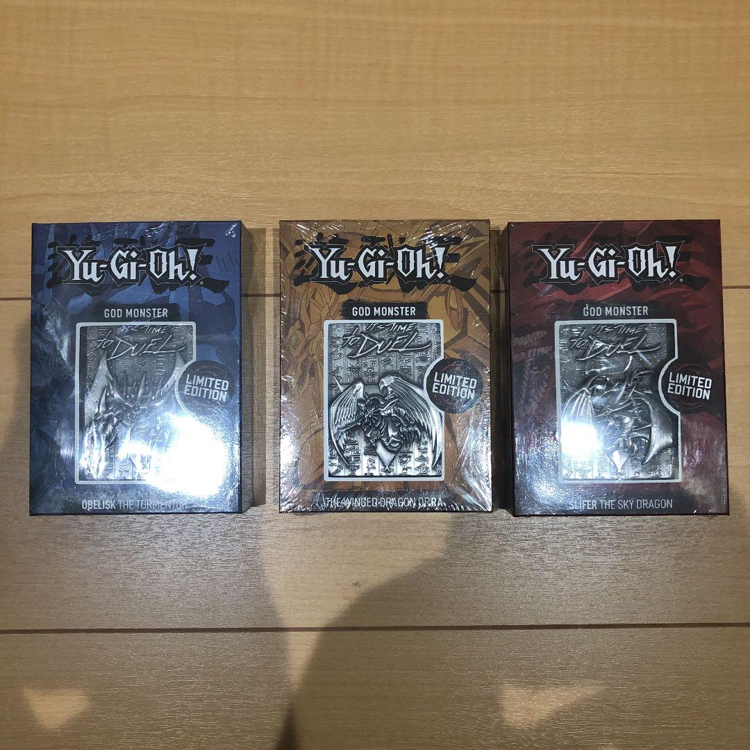 ラー　オシリス オベリスク 世界5000枚限定　メタルカード