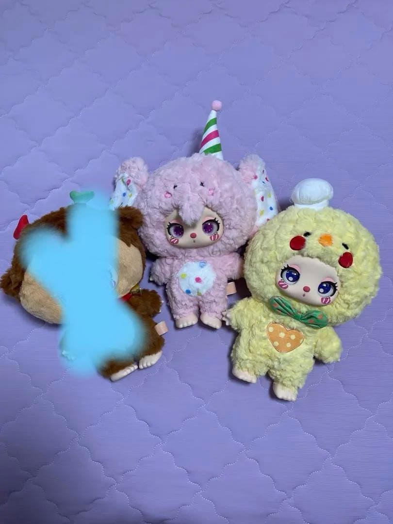 大セール！LIILA ‘S 600% 37センチぬいぐるみ　 3点セット