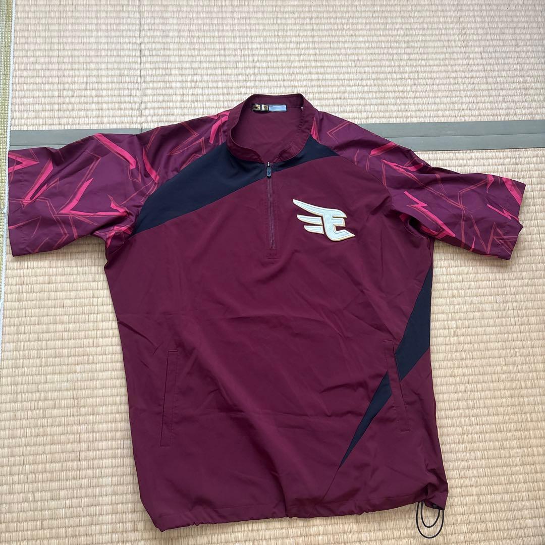 楽天イーグルス　MIZUNO 2025プロモデルハーフプラップジャケット