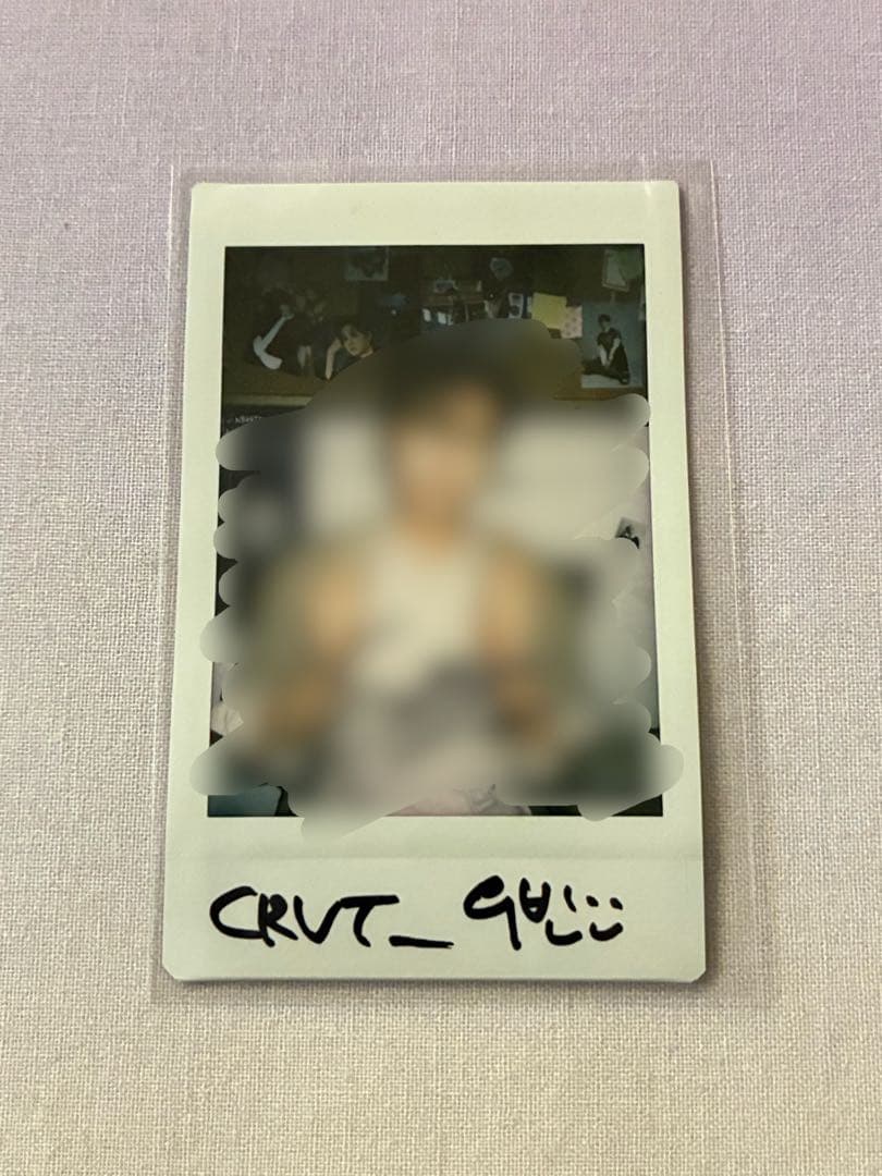 CRAVITY 直筆 サイン入り ポラロイド チェキ ウビン woobin ③