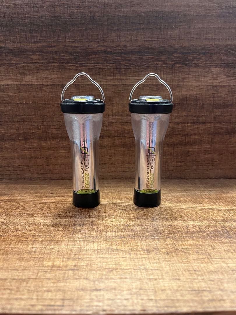 GOAL ZERO ライトハウス マイクロフラッシュ ブラック　2本