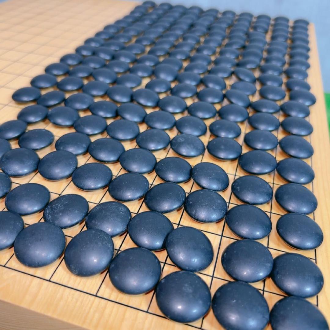 囲碁 碁盤 本榧 蛤 碁石 碁笥 セット 高級 へそ有り 一枚板