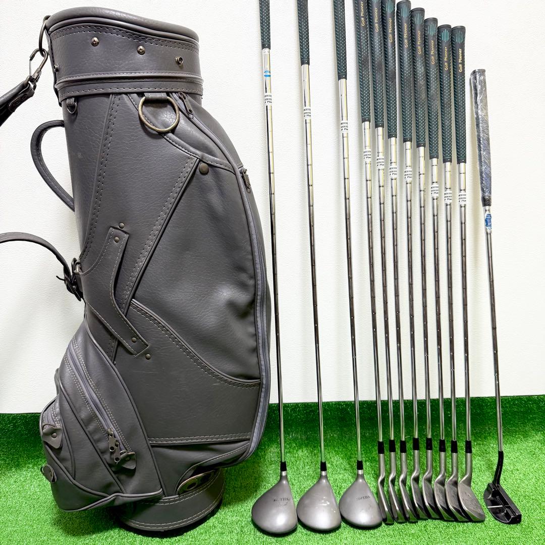 ゴルフプランナー 統一 初心者 メンズ ゴルフクラブセット フルセット 一式