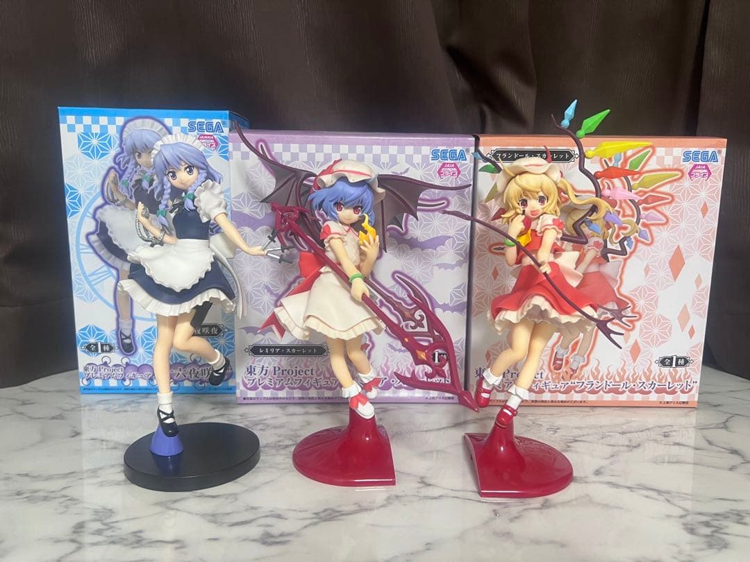 レミリア・フラン・咲夜 SEGAプライズ