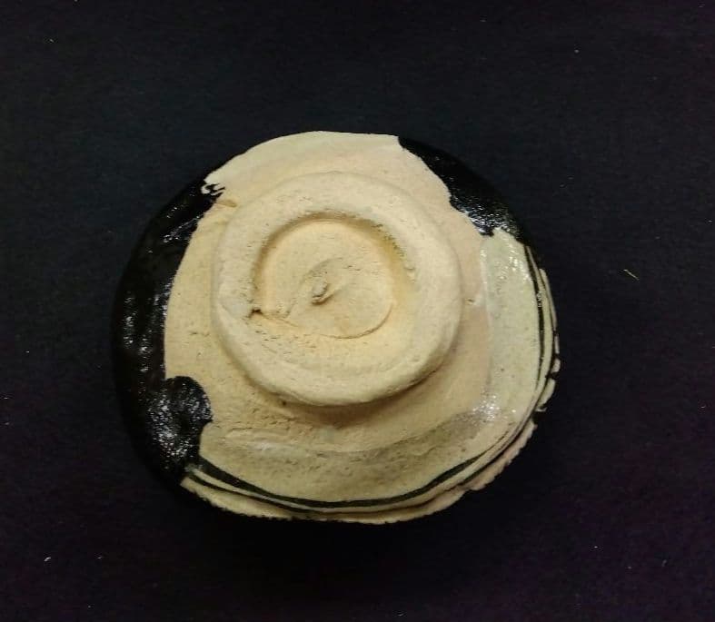 茶道具 茶碗 黒織部 雅山窯 中島正雄 織部 志野 瀬戸黒 黄瀬戸