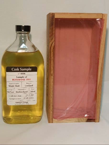 ローズバンク シグナトリービンテージ カスクサンプル