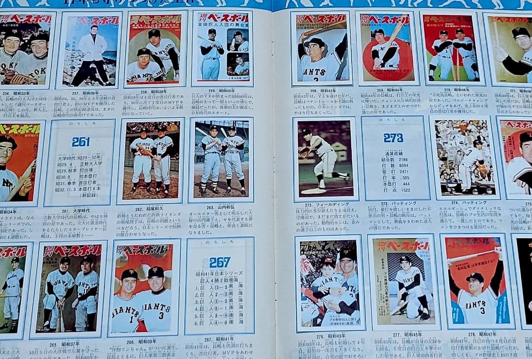 ベースボールカードブック　昭和50年