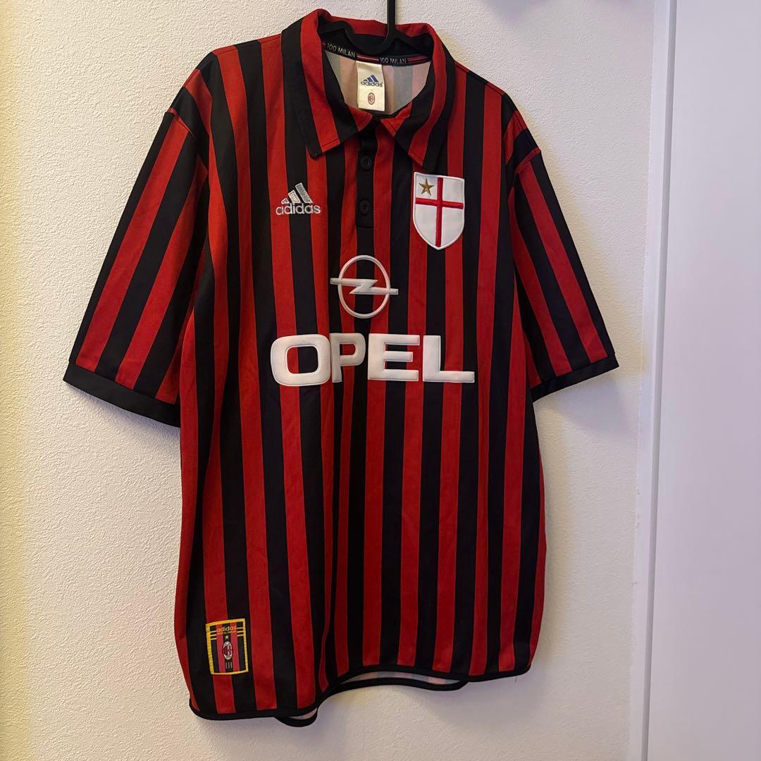 正規品 ACミラン adidas 100周年 ユニフォーム L