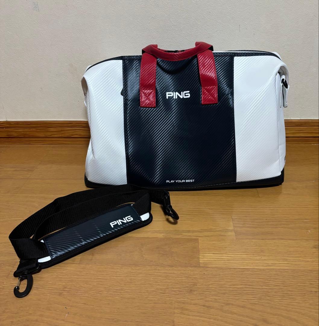 PING ゴルフバッグ ボストンバッグ ロッカーバック