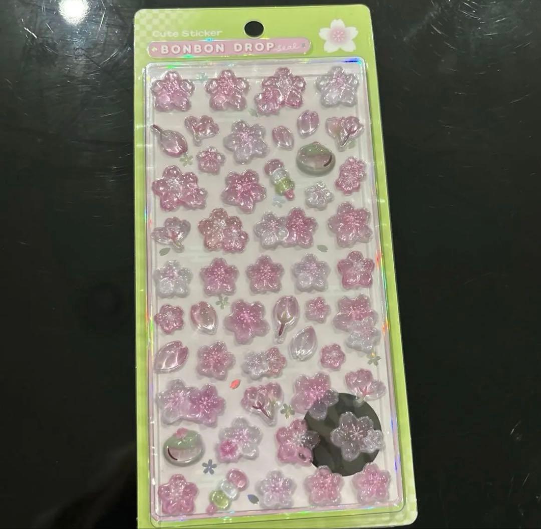 和柄　ボンボンドロップシール　9種