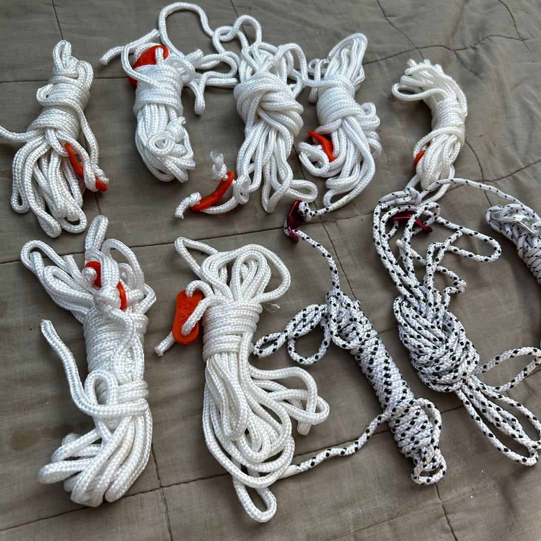 スノーピーク マルチコンテナ ペグ30 ペグハンマー ロープなど まとめて