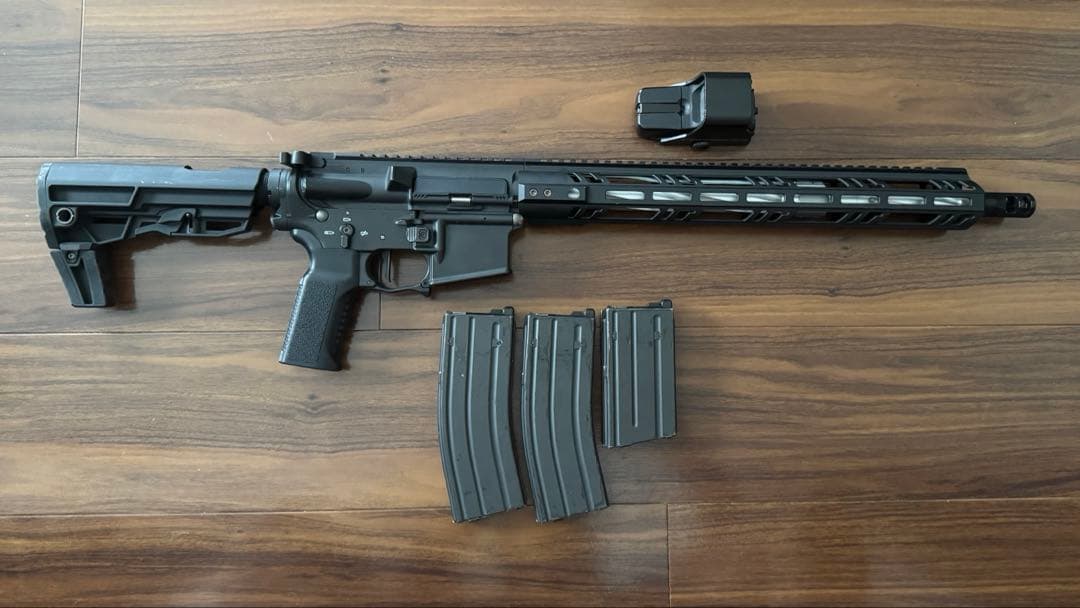 MTR16 マガジン3本 + ガンケース + おまけ