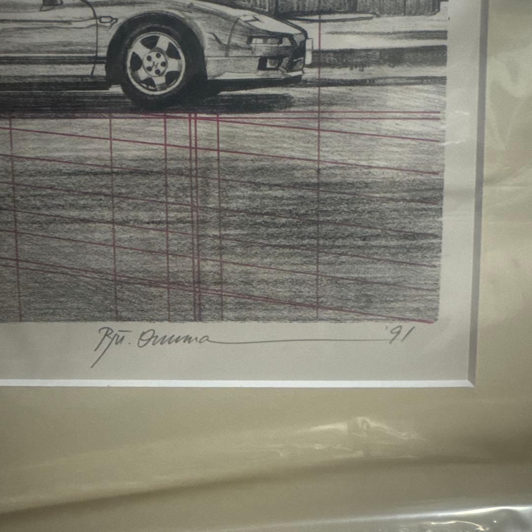 【希少品】NSX 小沼隆一郎　『パリ・ヴィクトワール広場にてⅠ』　74/275