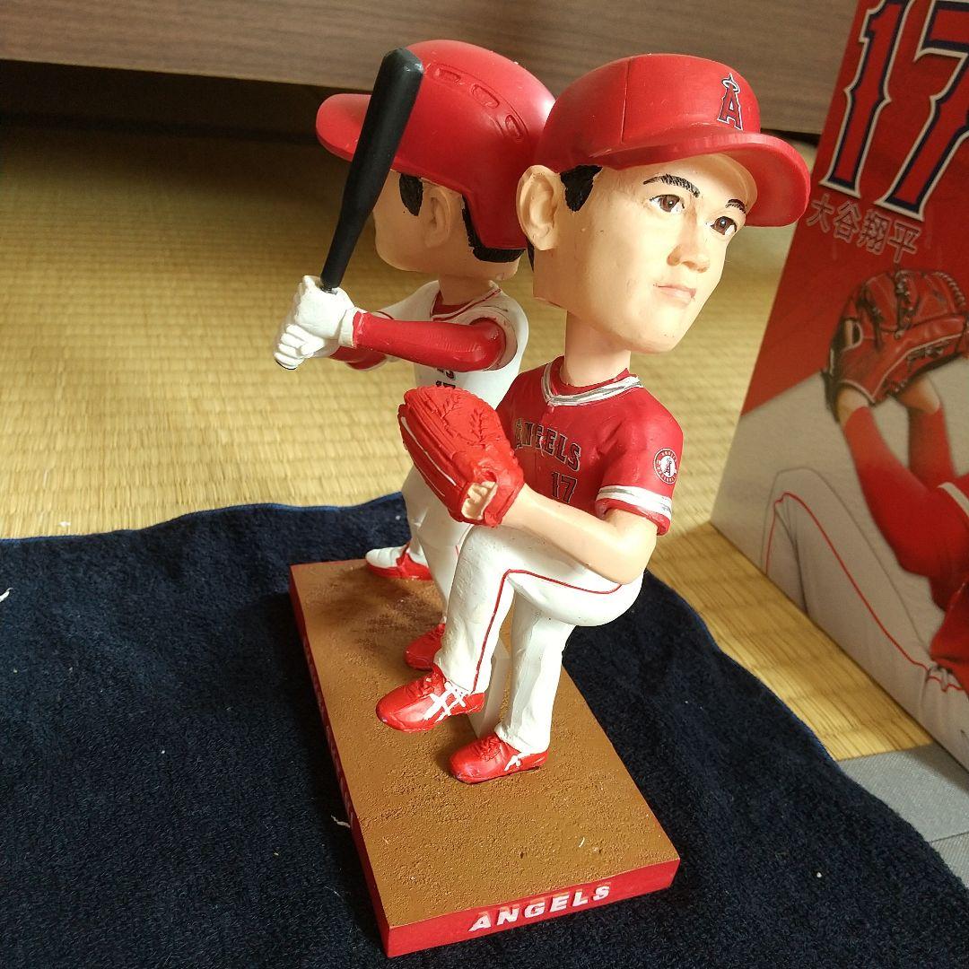 大谷選手のボブルヘッド人形になります。