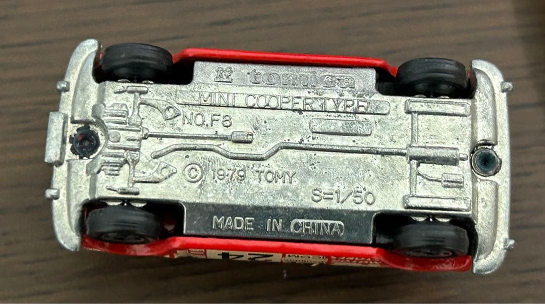 トミカ ミニクーパー トラフィック特注 ジオラマ台座付