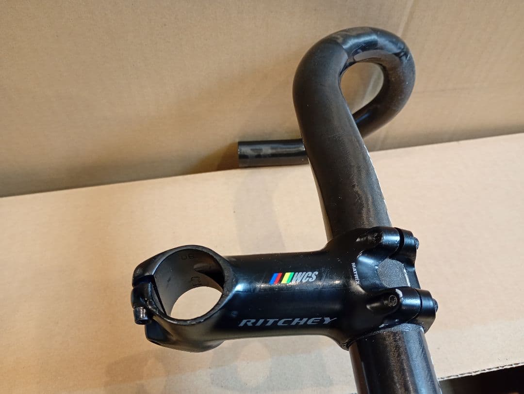 RITCHEY SUPERLOGIC カーボンハンドル　ステムつき