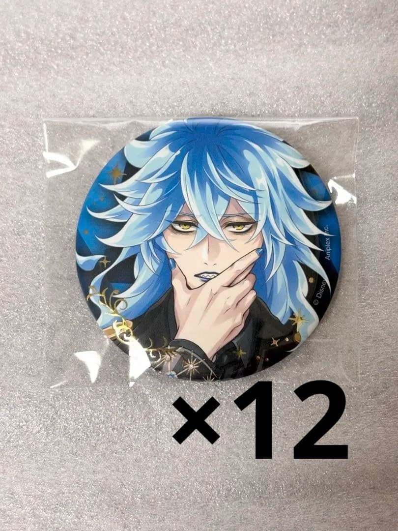 ツイステ 5周年 ブレイジングジュエル 缶バッジ イデア