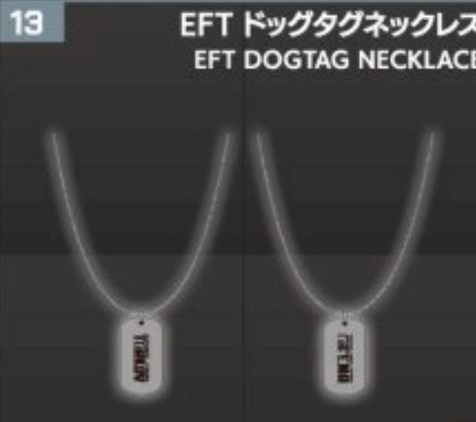 TGS2025 　tarkov タルコフ　ドッグタグネックレス　A