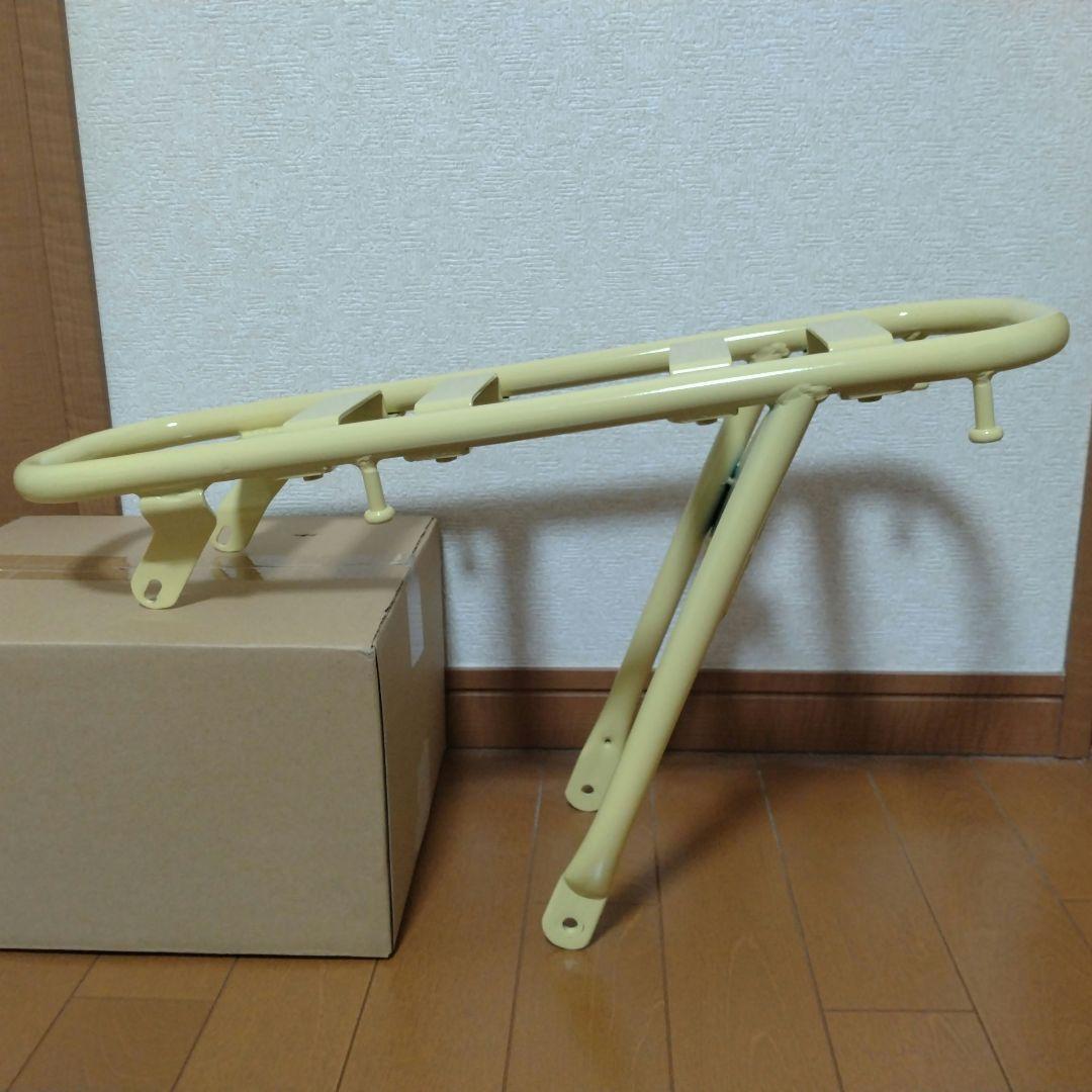 トートボックス　ヴィンテージイエロー　リアキャリア