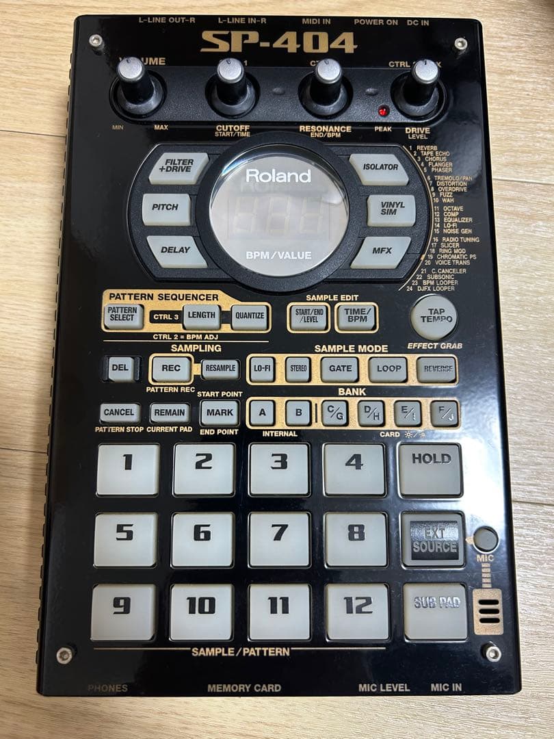 DJ機材 Roland SP-404 Special Black Edition