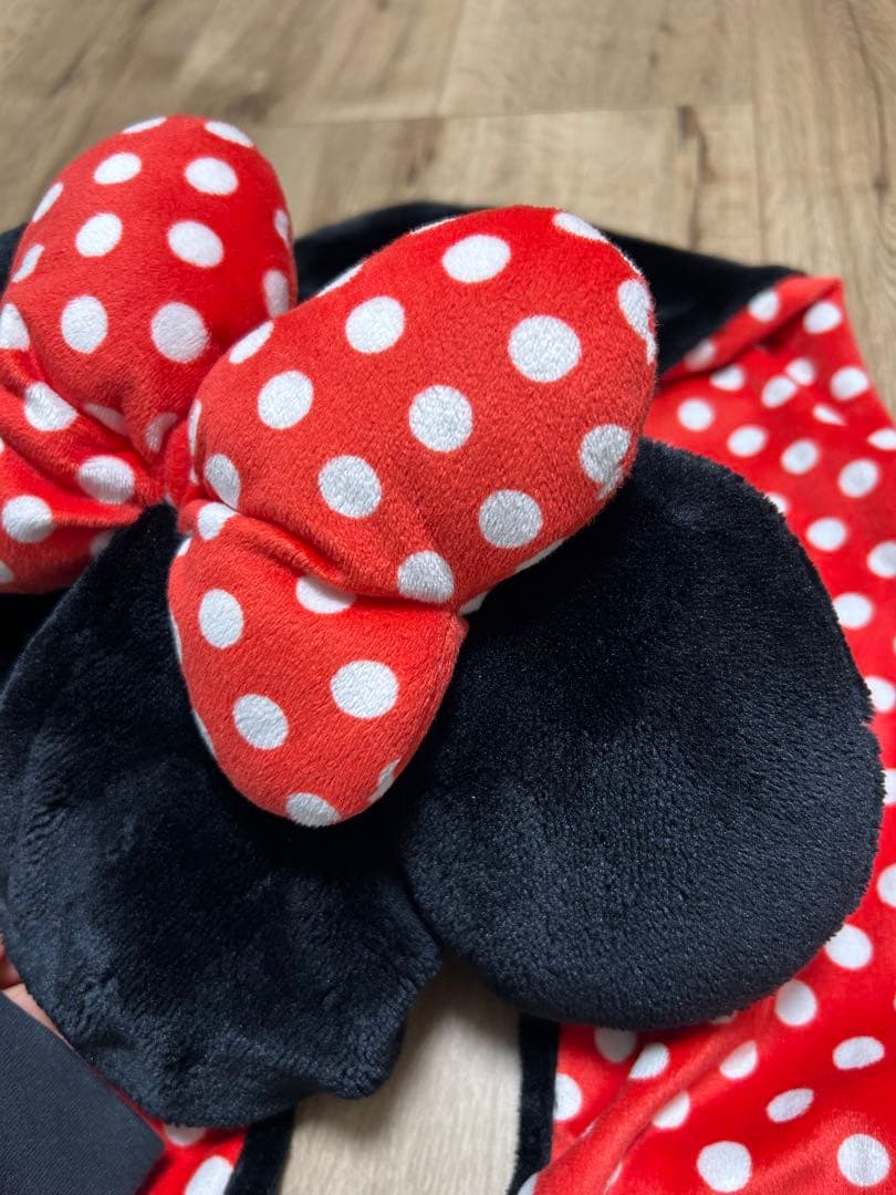 【美品】ミニー　マフラーキャップ