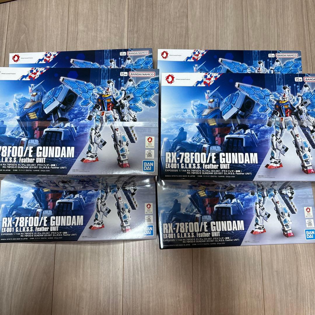 EXPO2025 1/144 RX-78F00/E ガンダム グラスフェザー装備