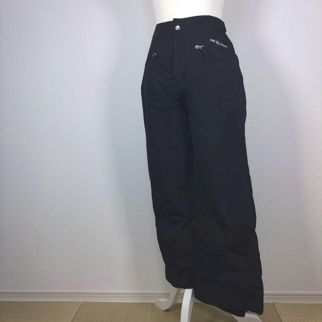 SLQ　レディース　L　スキー　スノーボードウェア　上下　チェック柄　ブラック