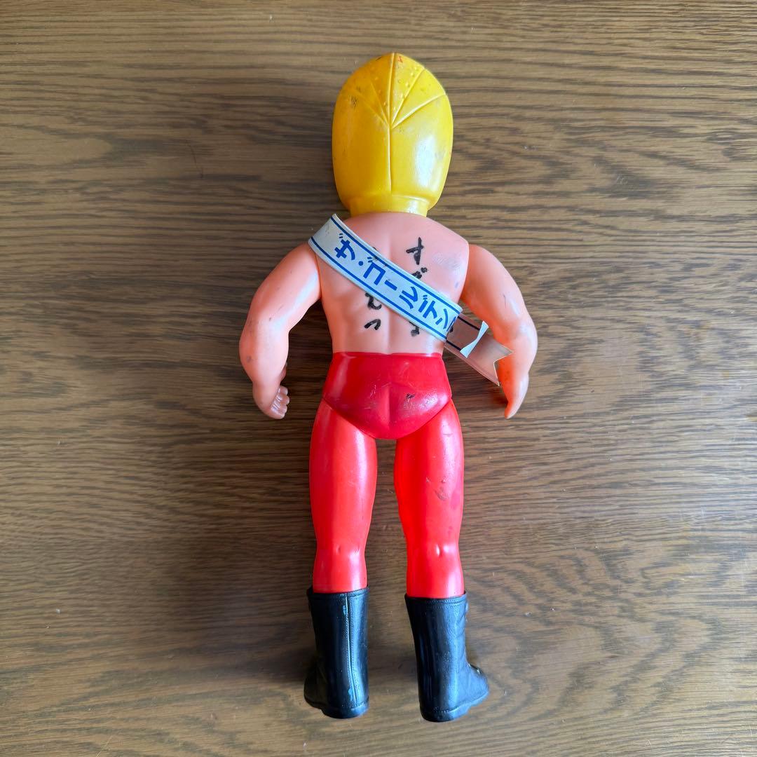 【当時物】ザ・ゴールデンマスク ソフビ 中島製作所 辻なおき 梶原一騎 レアもの