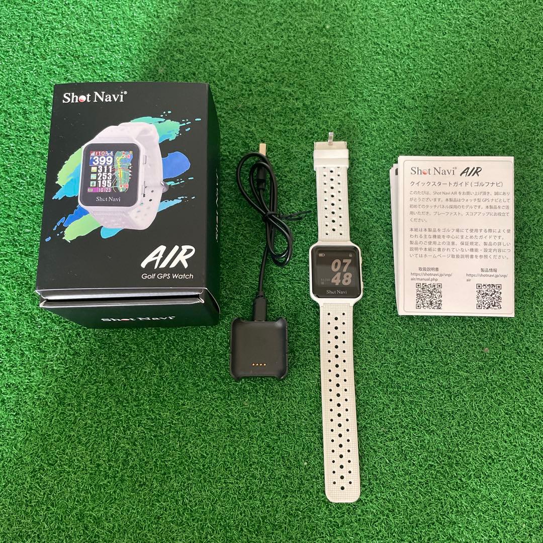 Shot Navi AIR(ショットナビ) ホワイト タッチパネル