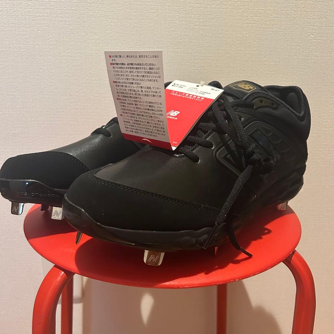 ニューバランス　野球用　スパイク　29.5cm 黒　L3000AK4