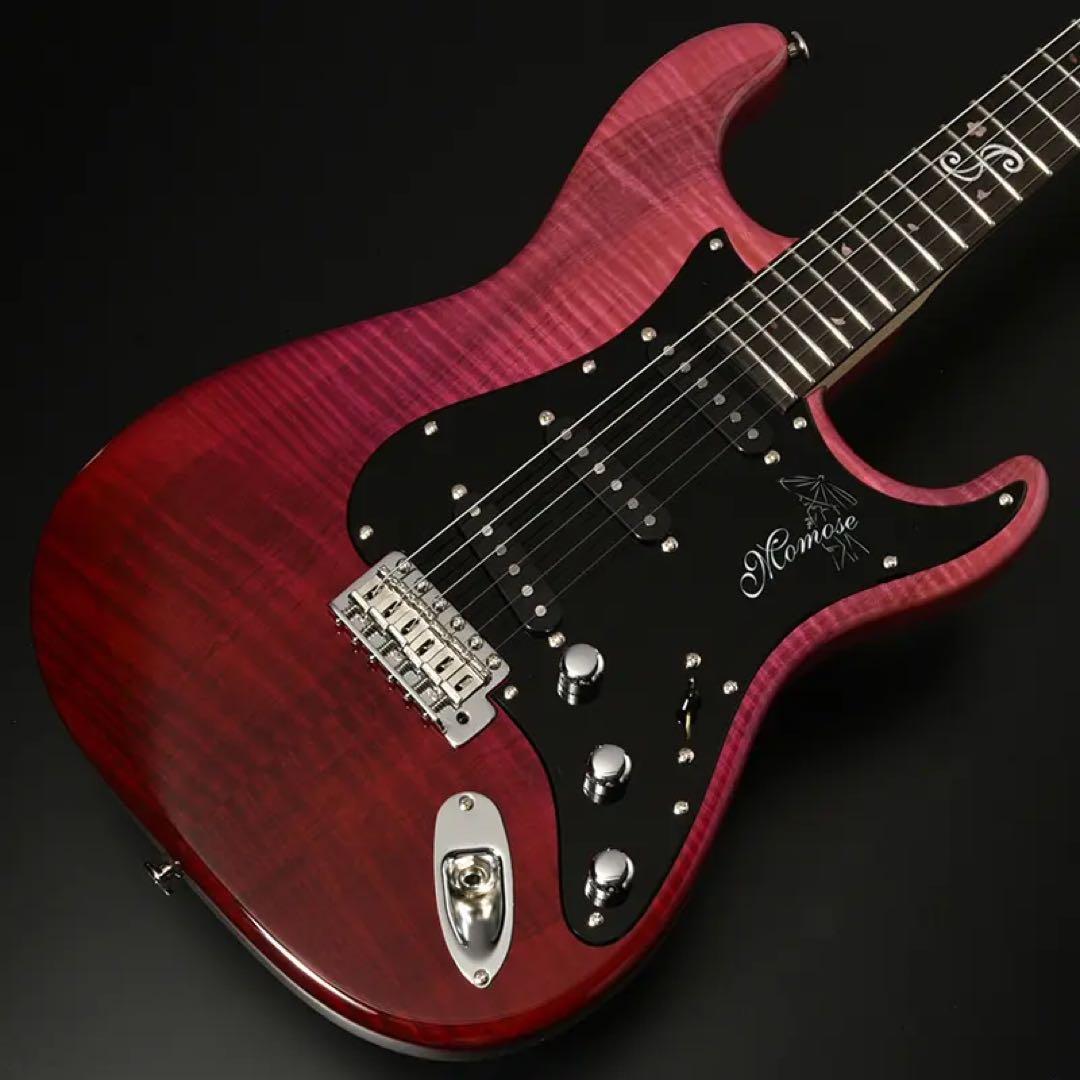 Momose 夜桜 MC-SKR/E EQS YZ-GRD 限定モデル 桜ギター