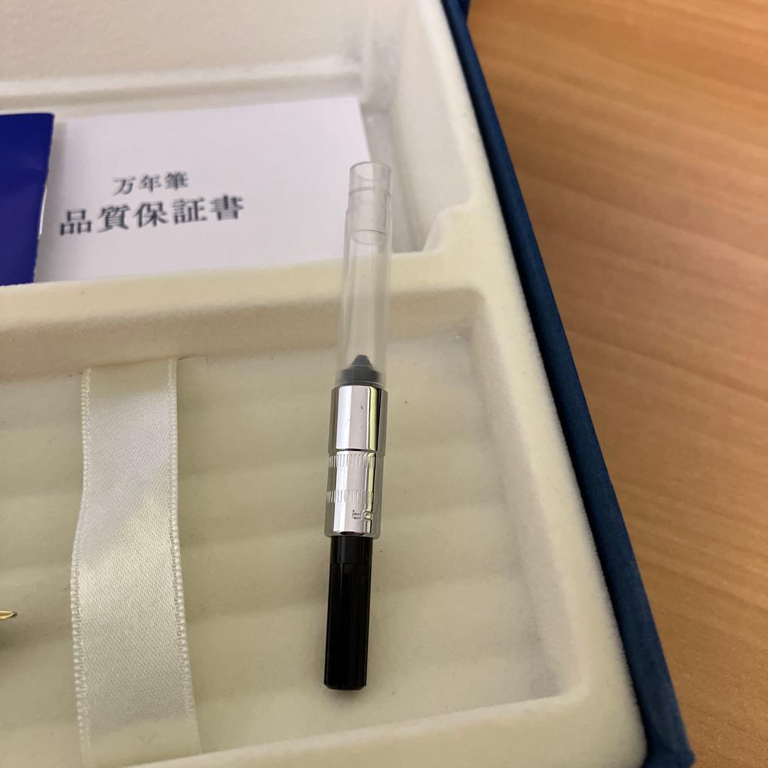 Sailor セーラー 蒔絵 万年筆「鶴」Tsuru 純正コンバーター・保証書付