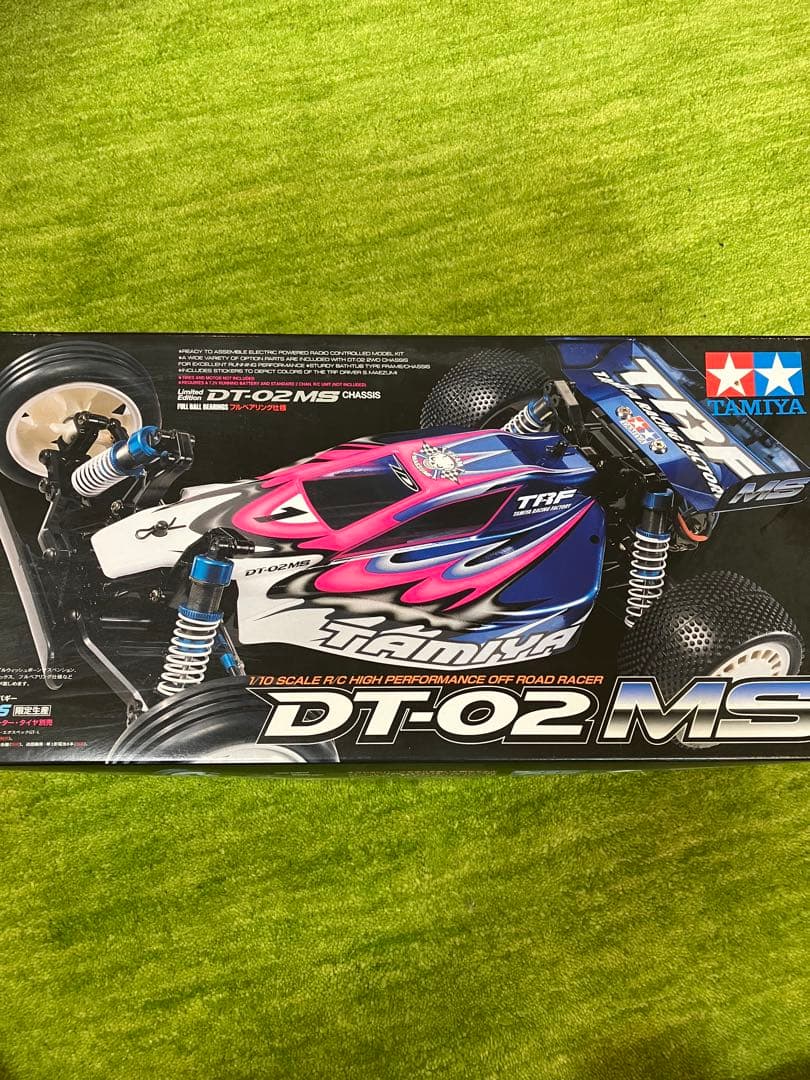 【希少】値下げ タミヤDT-02MS メカ付(サーボ、アンプ、受信機、モーター)