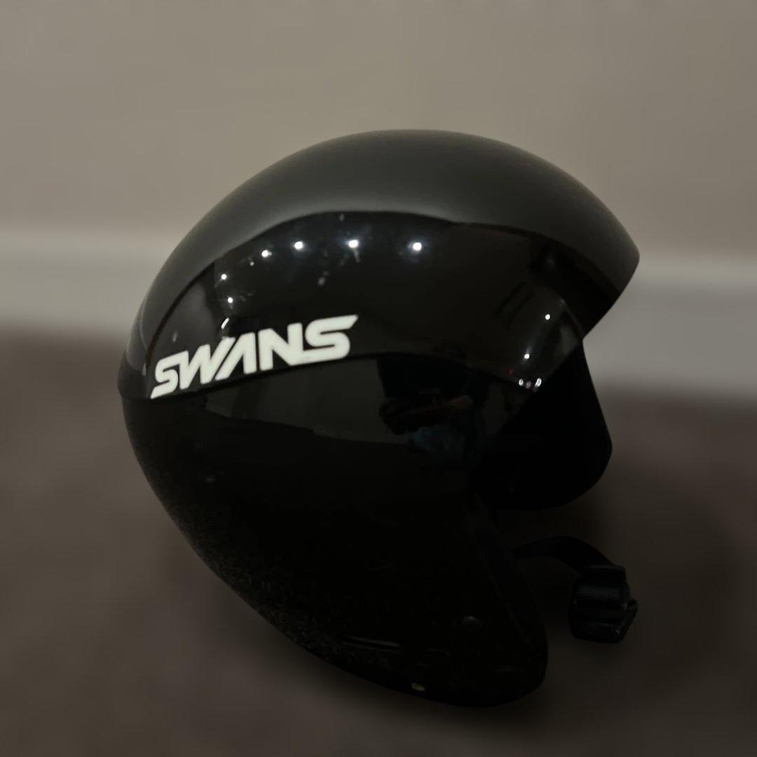 SWANS ヘルメットFIS対応　スキー用ヘルメット ブラック